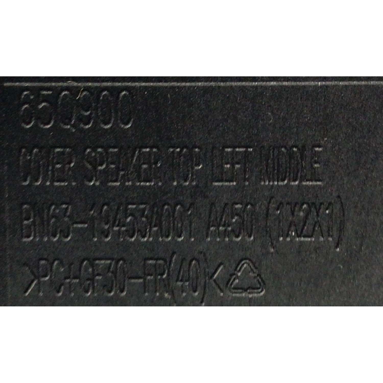 KIT DE BOCINAS ( 6 PZ ) PARA TV SAMSUNG  / NUMERO DE PARTE BN96-53039E / BN63-19451A / BN9653039E / 53039E / 6Ω/10W / PC+GF30 V-0 / PANEL CY-BT065JLAV1H / DISPLAY BN96-54607A / BN9640607A / MODELO QN65QN900BFXZA AA01 / QN65QN900BFXZA AD02 - Imagen 3